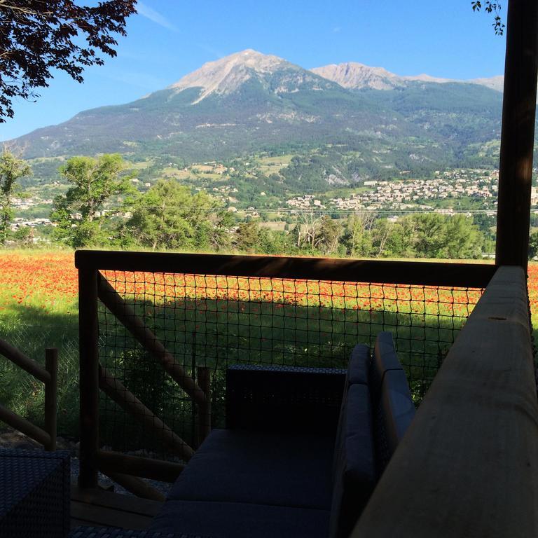 Camping Les Grillons Hotel Embrun Kültér fotó